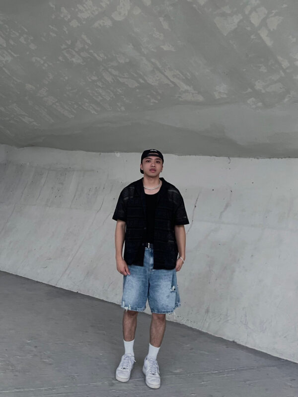 老錢鏤空襯衫：圖片 2